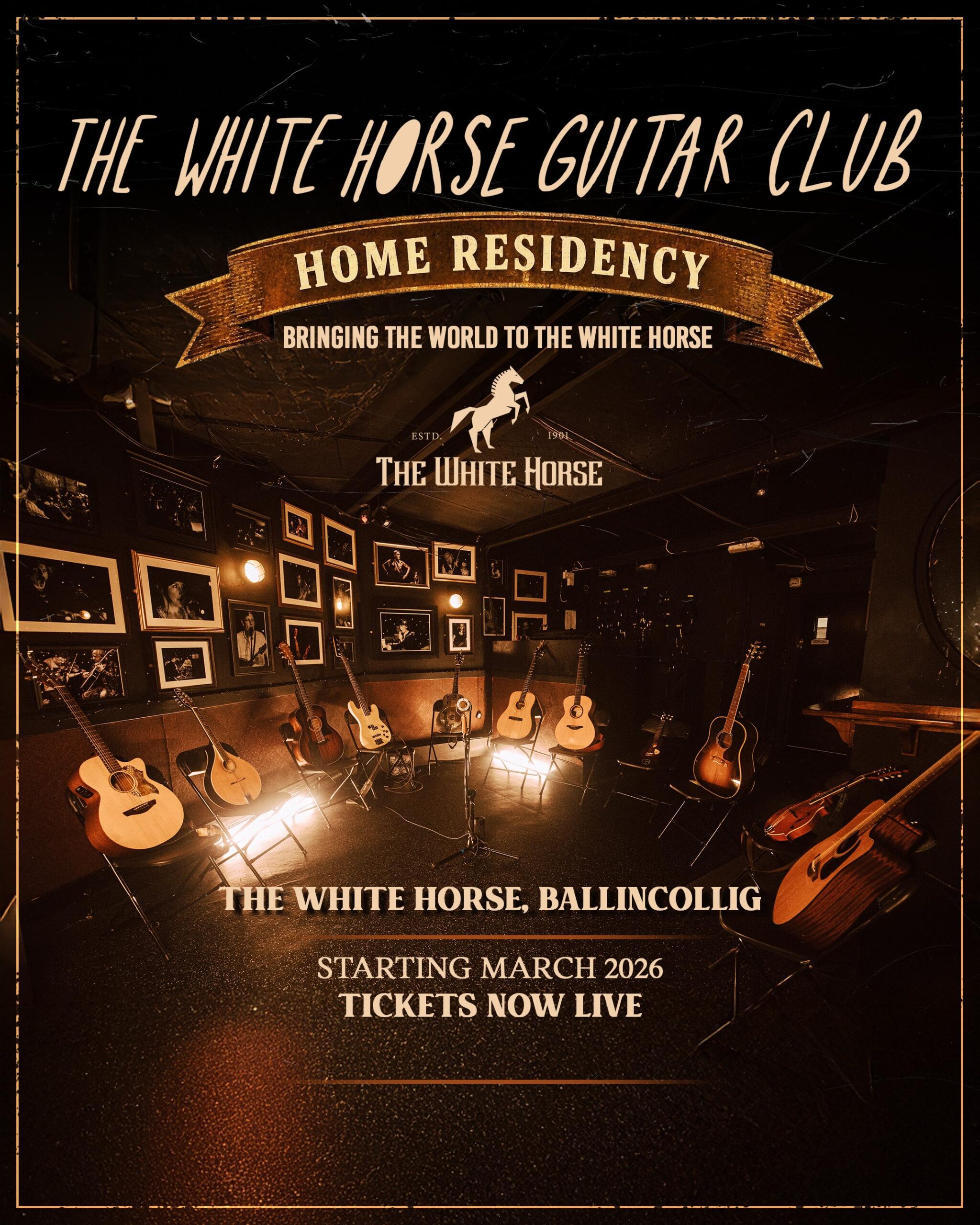 the white horse guitar club residency