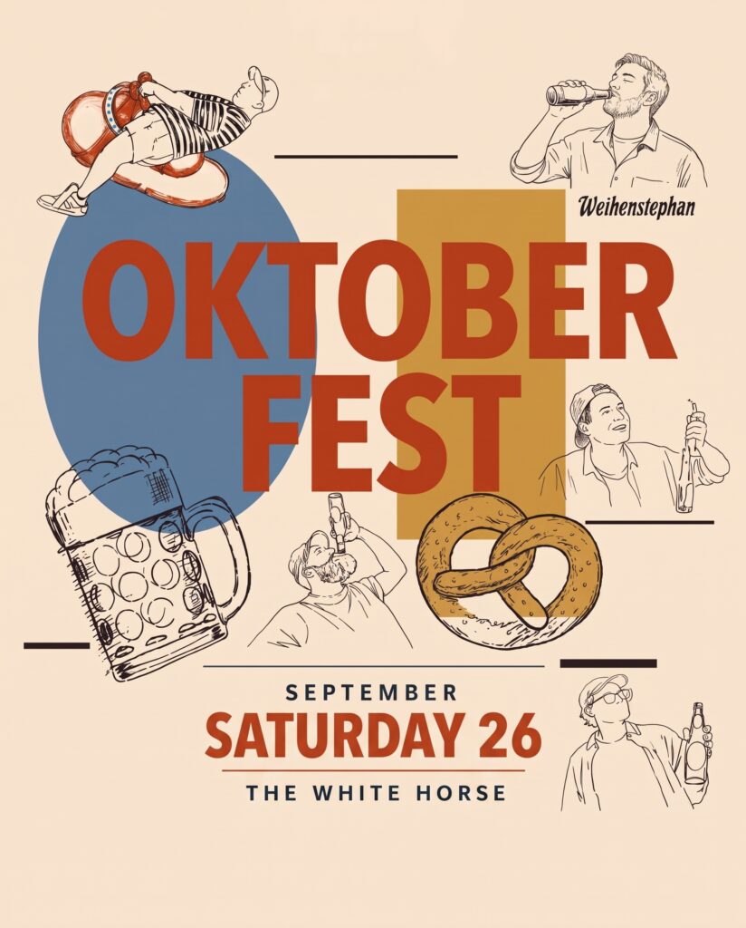 Oktoberfest at the white horse